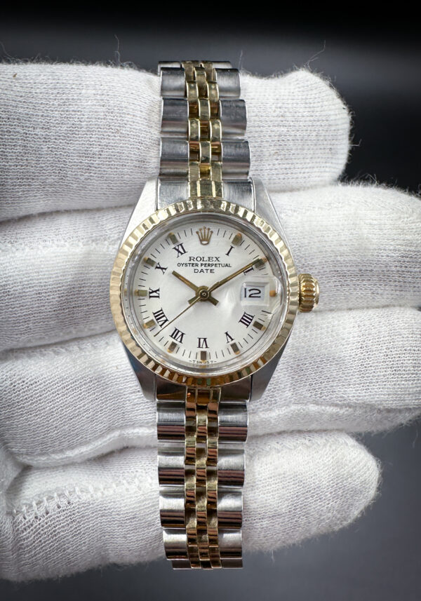 Rolex 6917 White Roman Numeral Dial