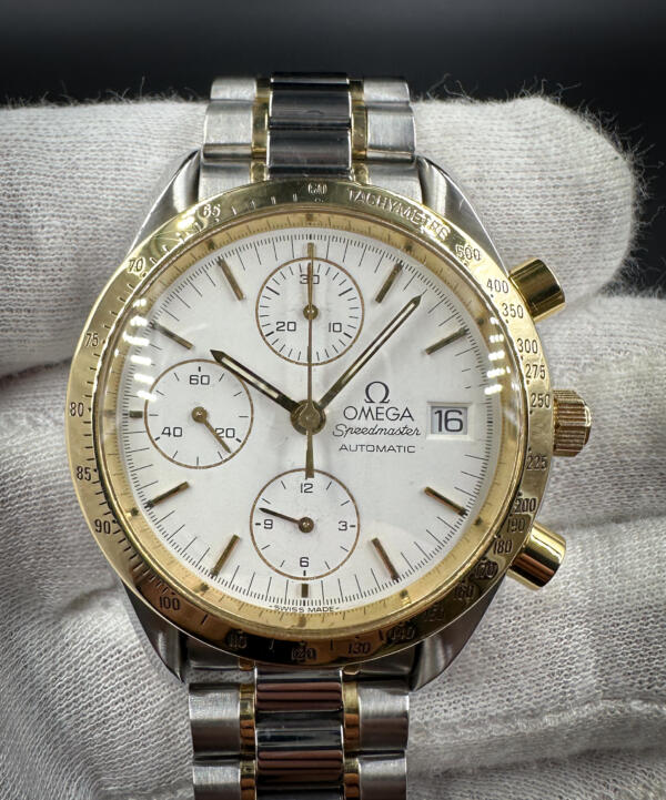 Omega Speedmaster Steel & Yellow Gold