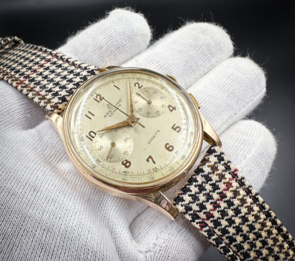 1954 Breitling Cadette Chronograph 1185 - Image 4