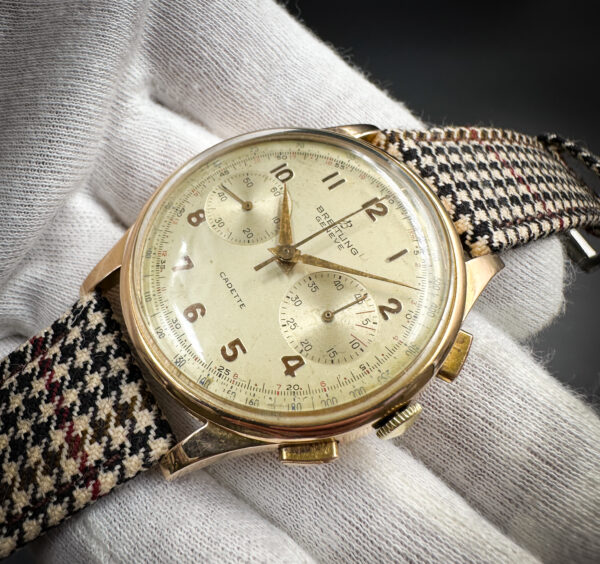 1954 Breitling Cadette Chronograph 1185 - Image 5