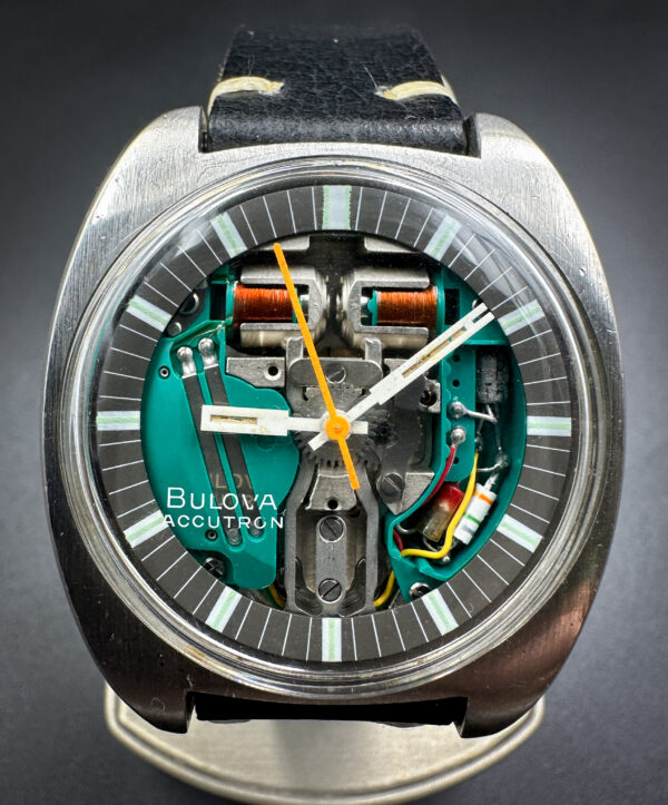 1970 Bulova Accutron Spaceview 214 "Tuning Fork" 38mm Steel *RESTORED*