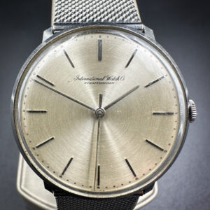 1960's IWC Schaffhausen R-1210 Portofino 34mm Steel Case Cal. 401 Watch