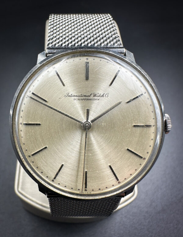 1960's IWC Schaffhausen R-1210 Portofino 34mm Steel Case Cal. 401 Watch