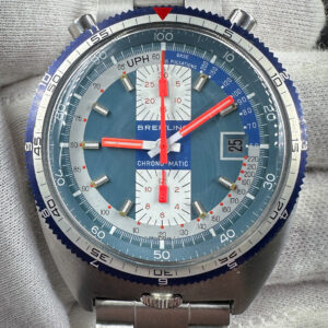 Vintage Breitling Chrono-Matic 2117 "Pult Pupitre" Bullhead Cal. 12 Chronograph