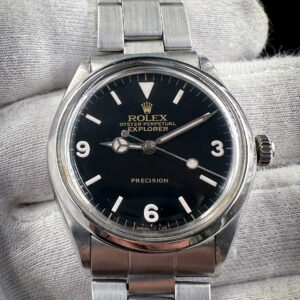 1972 Rolex Explorer 5500 Precision Gilt Dial "Swiss-T" 36mm Automatic Watch