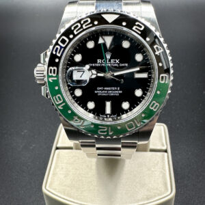 2024 Rolex GMT-Master II Lefty Sprite Green and Black Bezel 126720VTNR