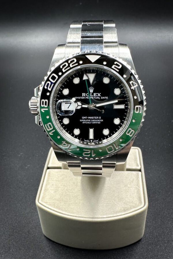 2024 Rolex GMT-Master II Lefty Sprite Green and Black Bezel 126720VTNR