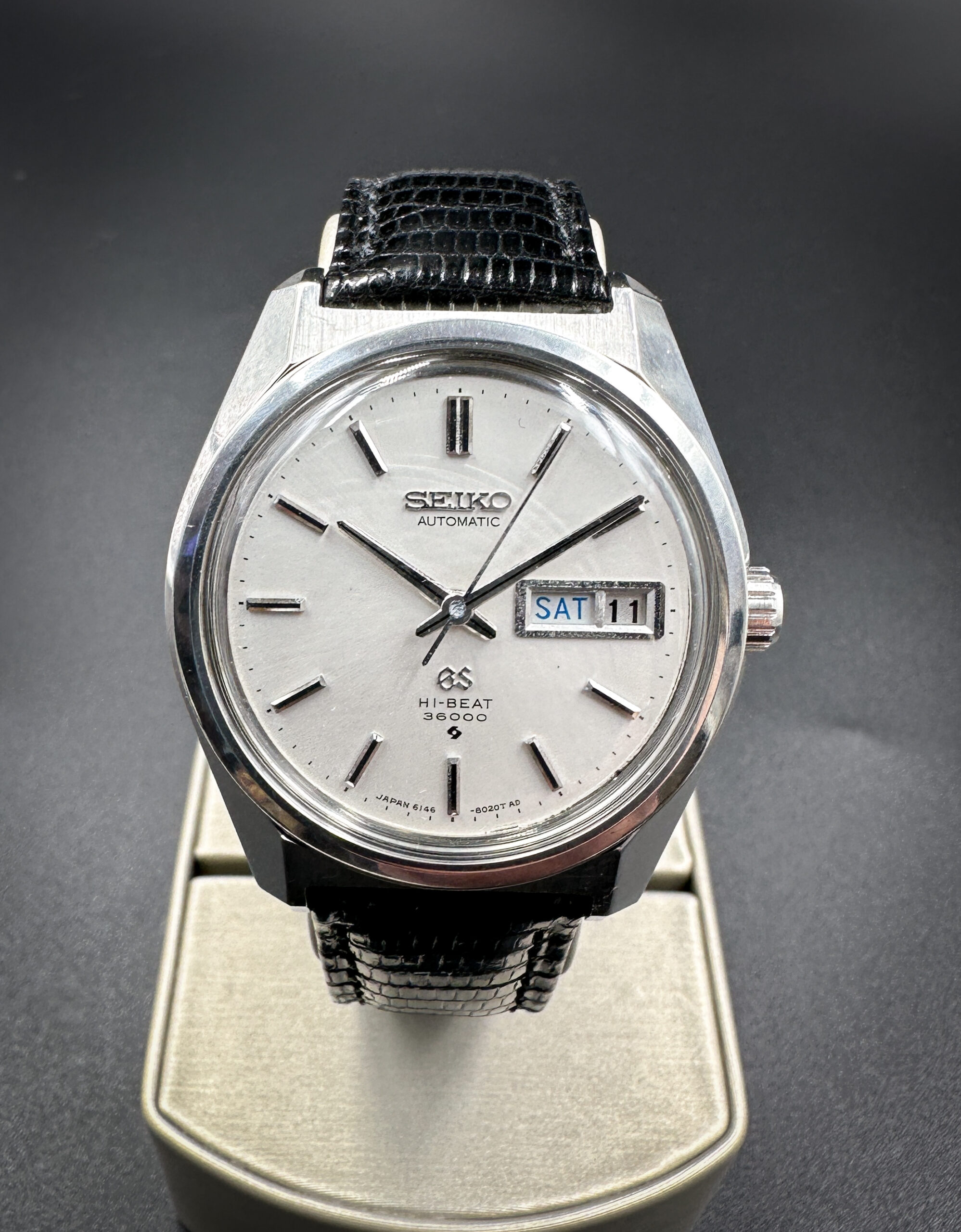 Vintage 1969 Grand Seiko Hi-Beat Day-Date 6146-8000 JDM Automatic Watch