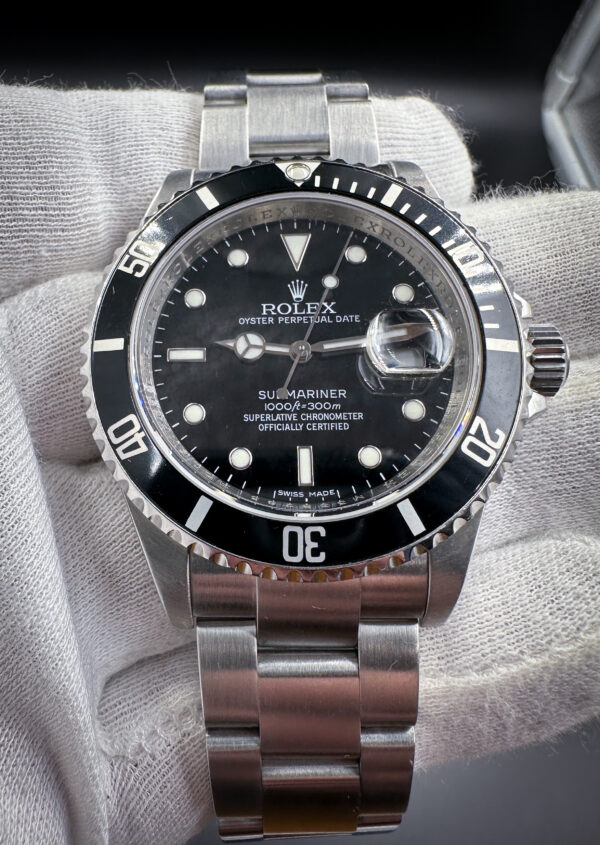 2008 Rolex Submariner Date 16610 "Double Serial" (M-Serial) Automatic Dive Watch