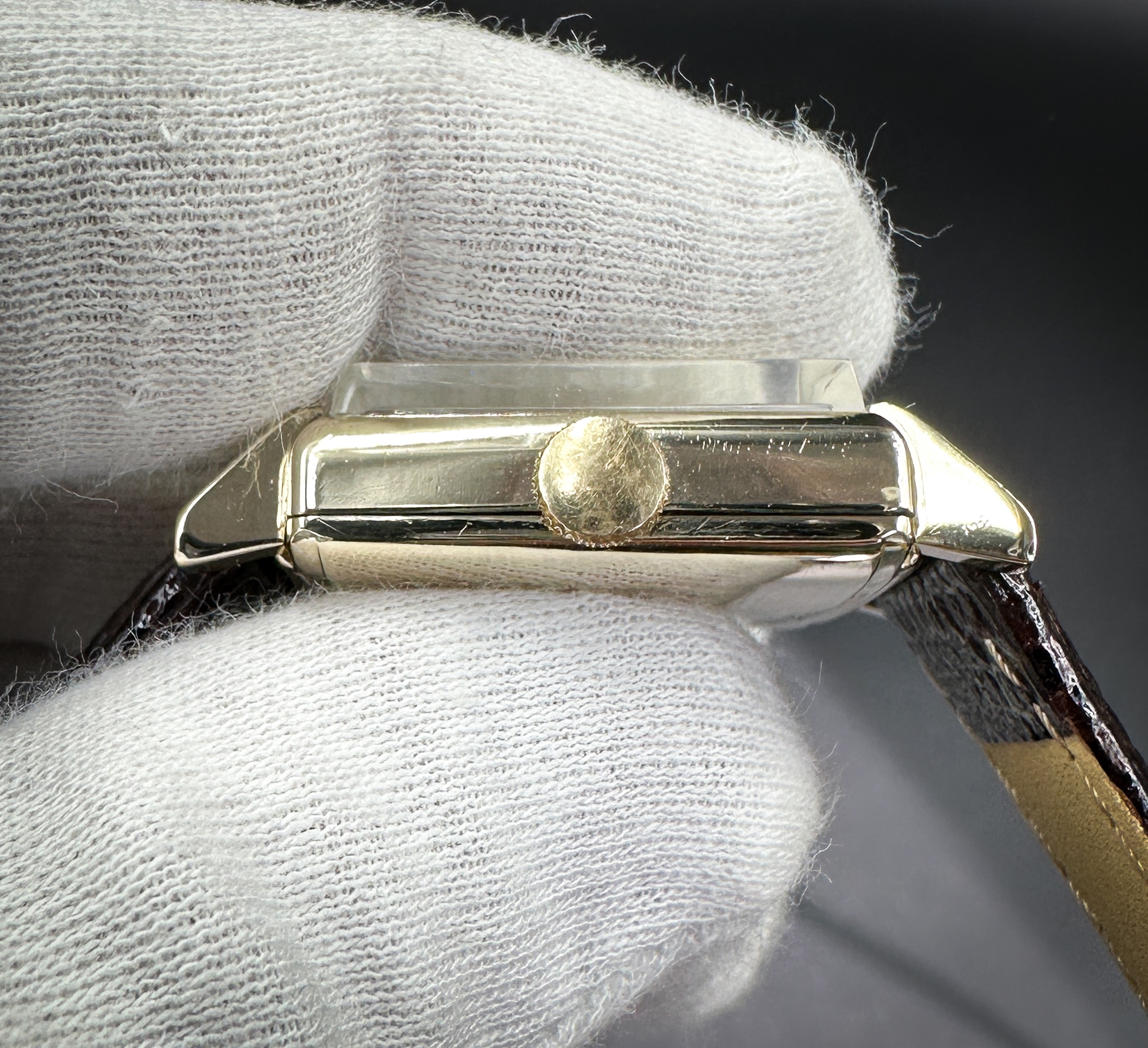 1940's Longines Art Deco Tank - Image 4