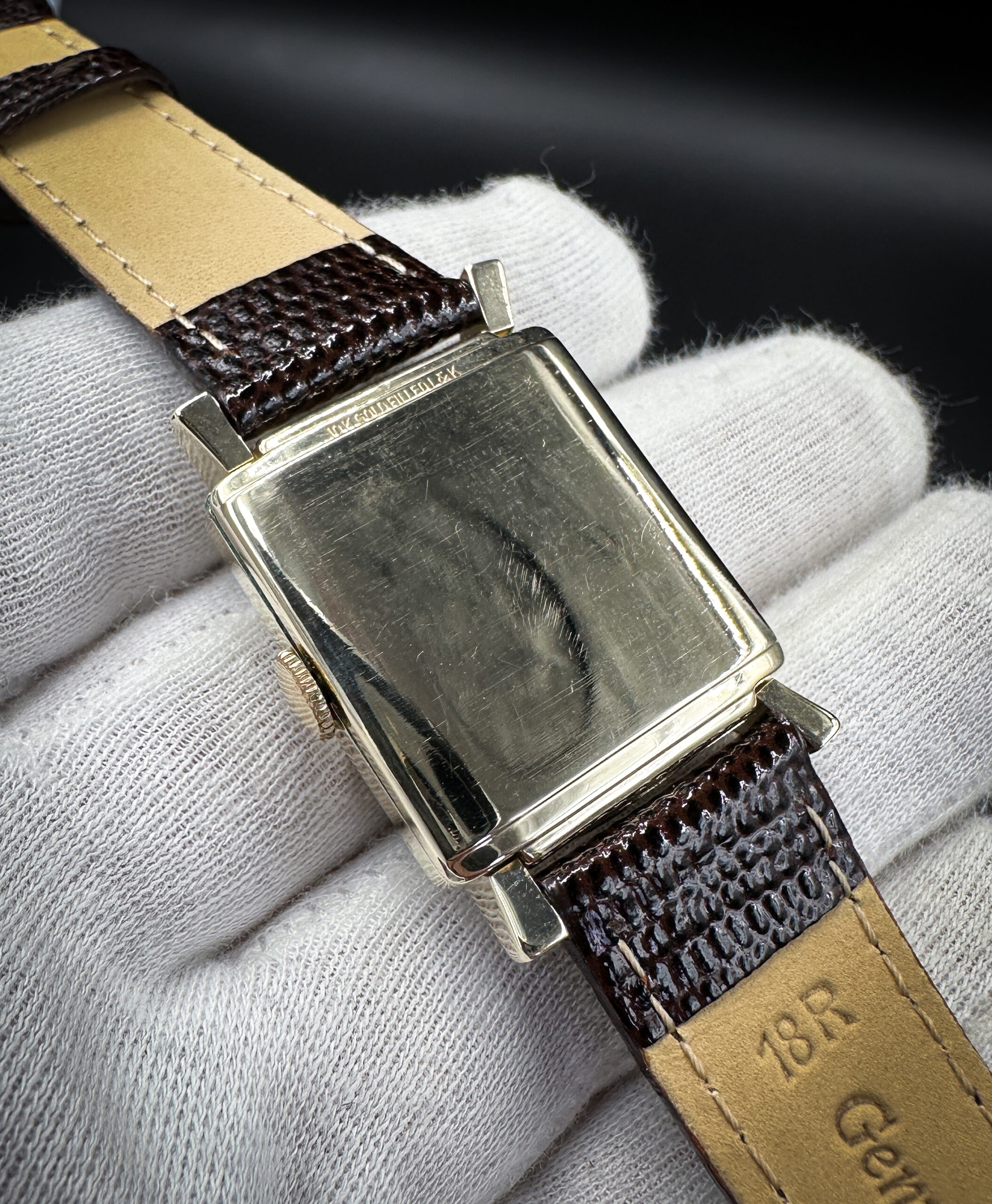 1940's Longines Art Deco Tank - Image 6