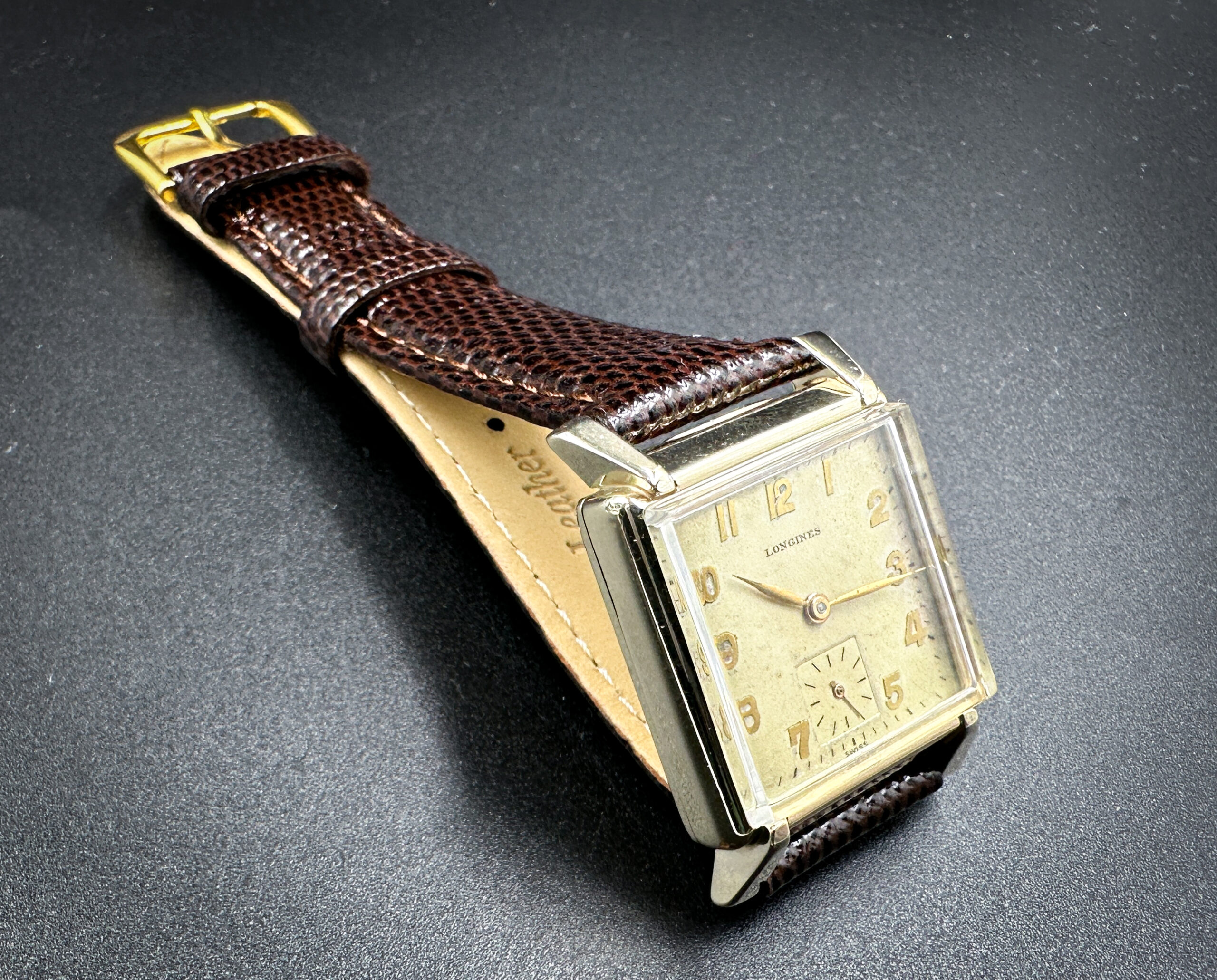 1940's Longines Art Deco Tank - Image 8