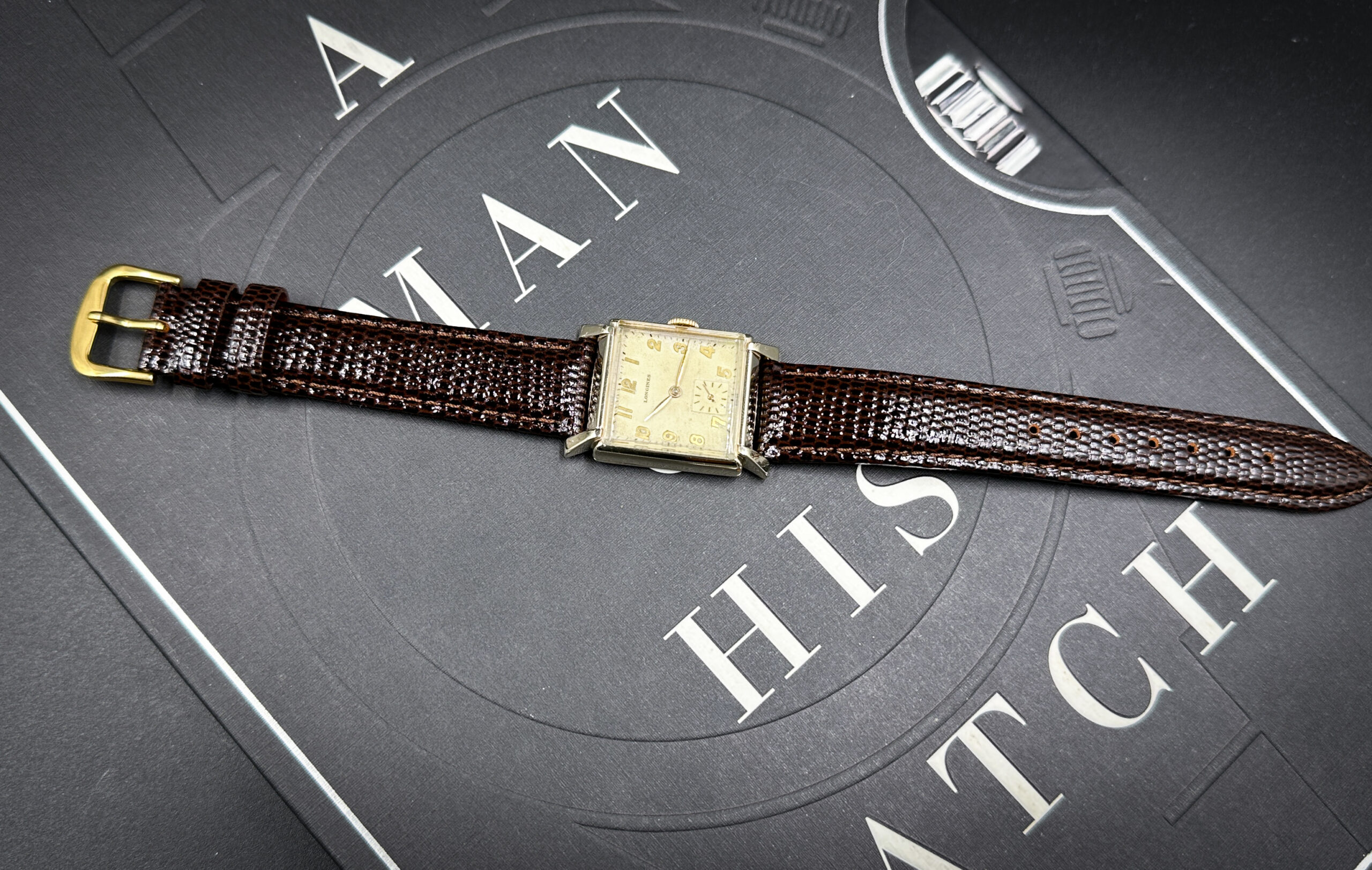 1940's Longines Art Deco Tank - Image 7