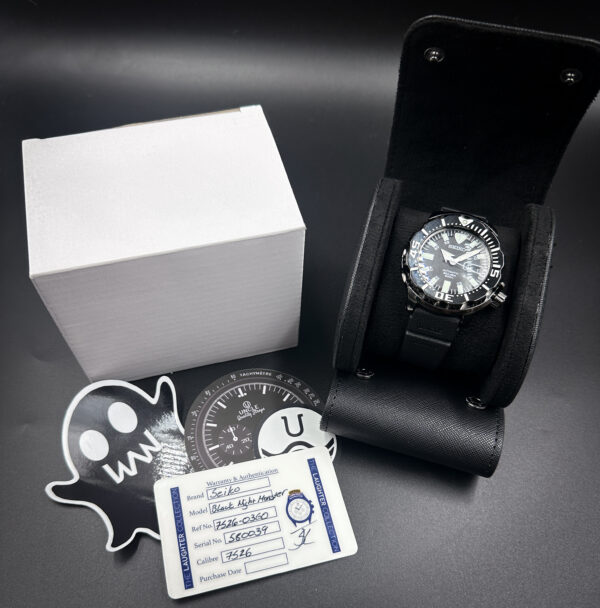 Seiko 7S26-03G0 Black Night Monster - Image 2