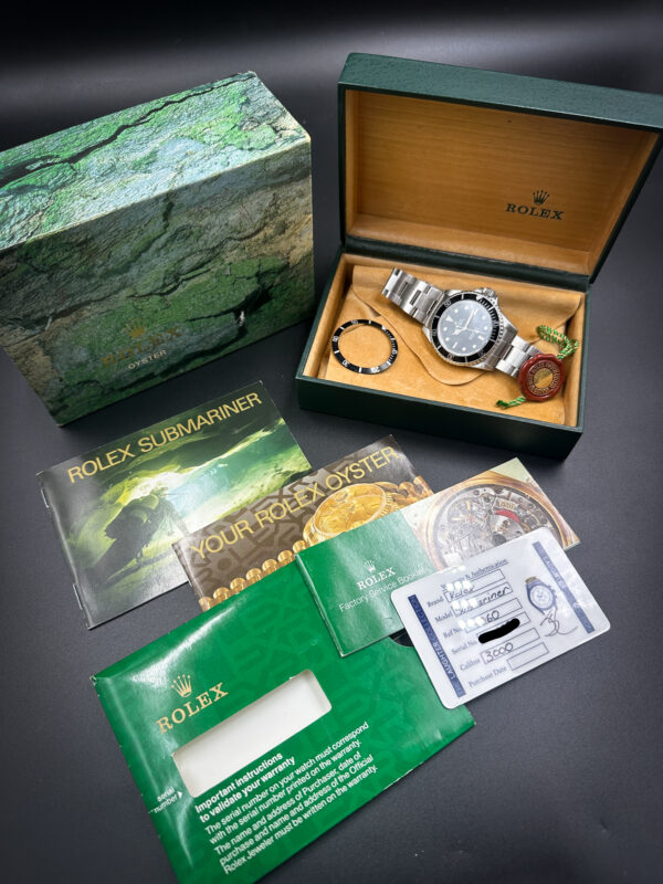 1996 Rolex Submariner 14060 Tropical Dial - Image 2