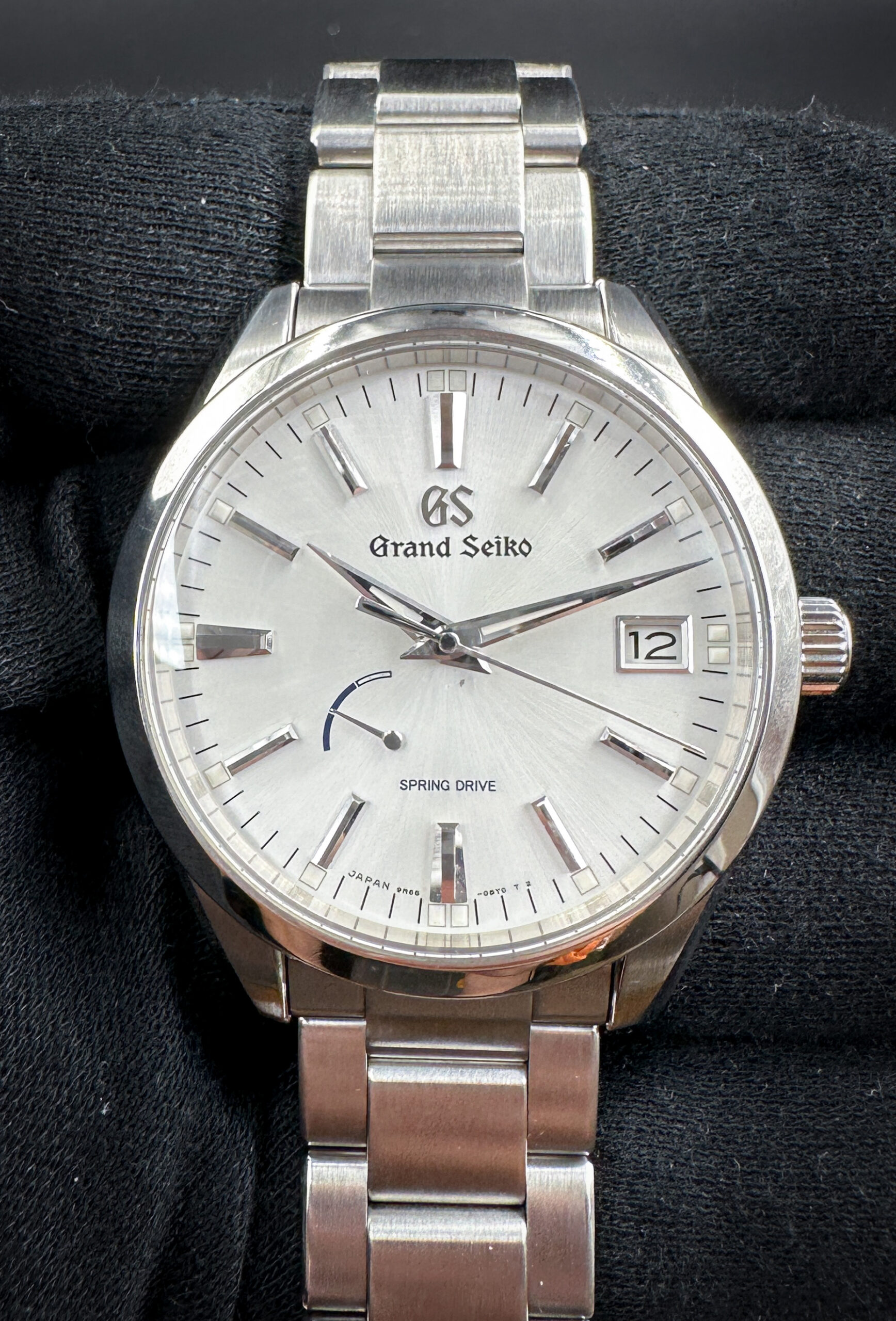Grand Seiko SBGA299 Heritage Date Spring Drive 41mm Steel w/ Box & Docs
