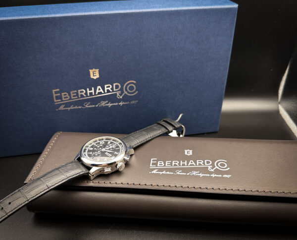 Eberhard & Co. Black Dial Traversetolo Chronograph 3105.1 - Image 2