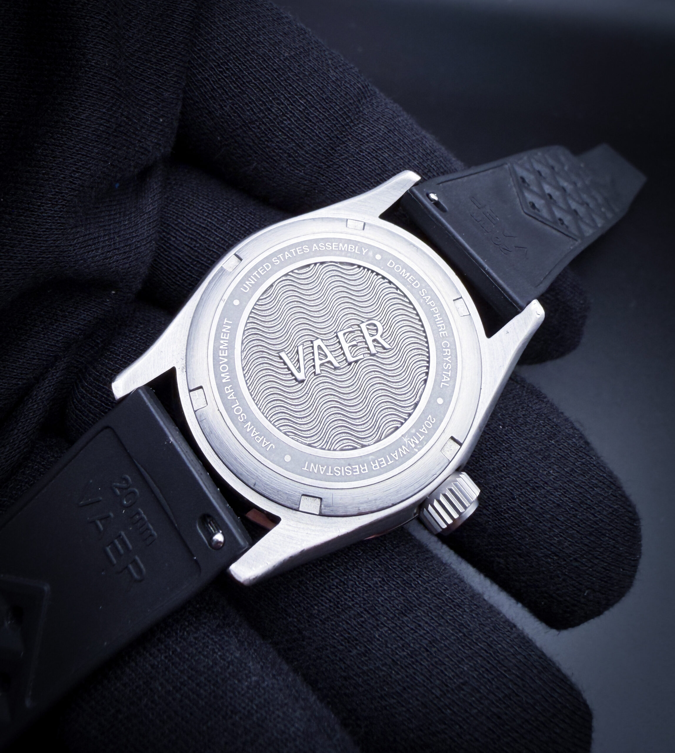 Vaer D4 Solar Meridian Black Diver - Image 6