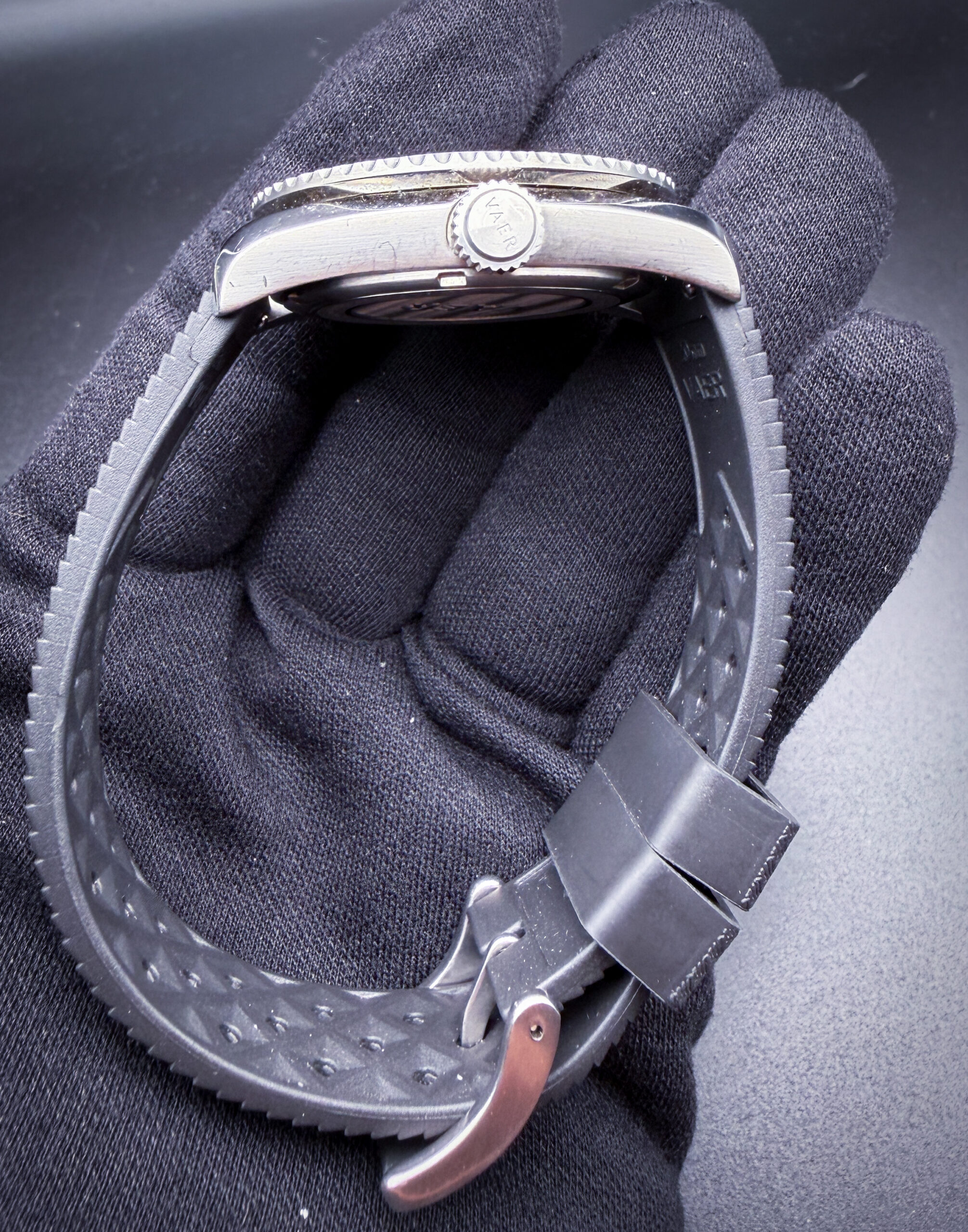 Vaer D4 Solar Meridian Black Diver - Image 8