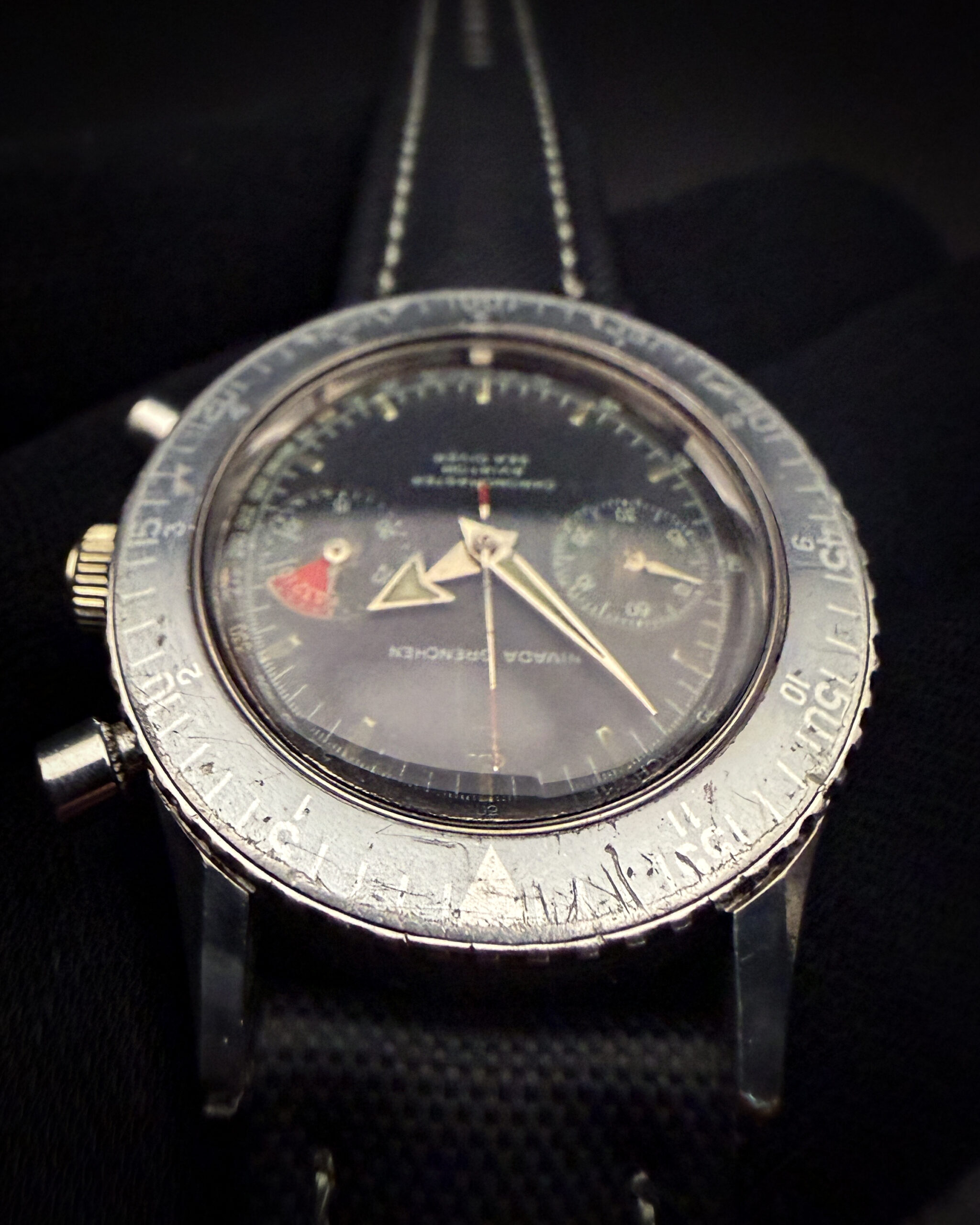 Nivada Grenchen Chronomaster Aviator Sea Diver 1832M 8222 - Image 3