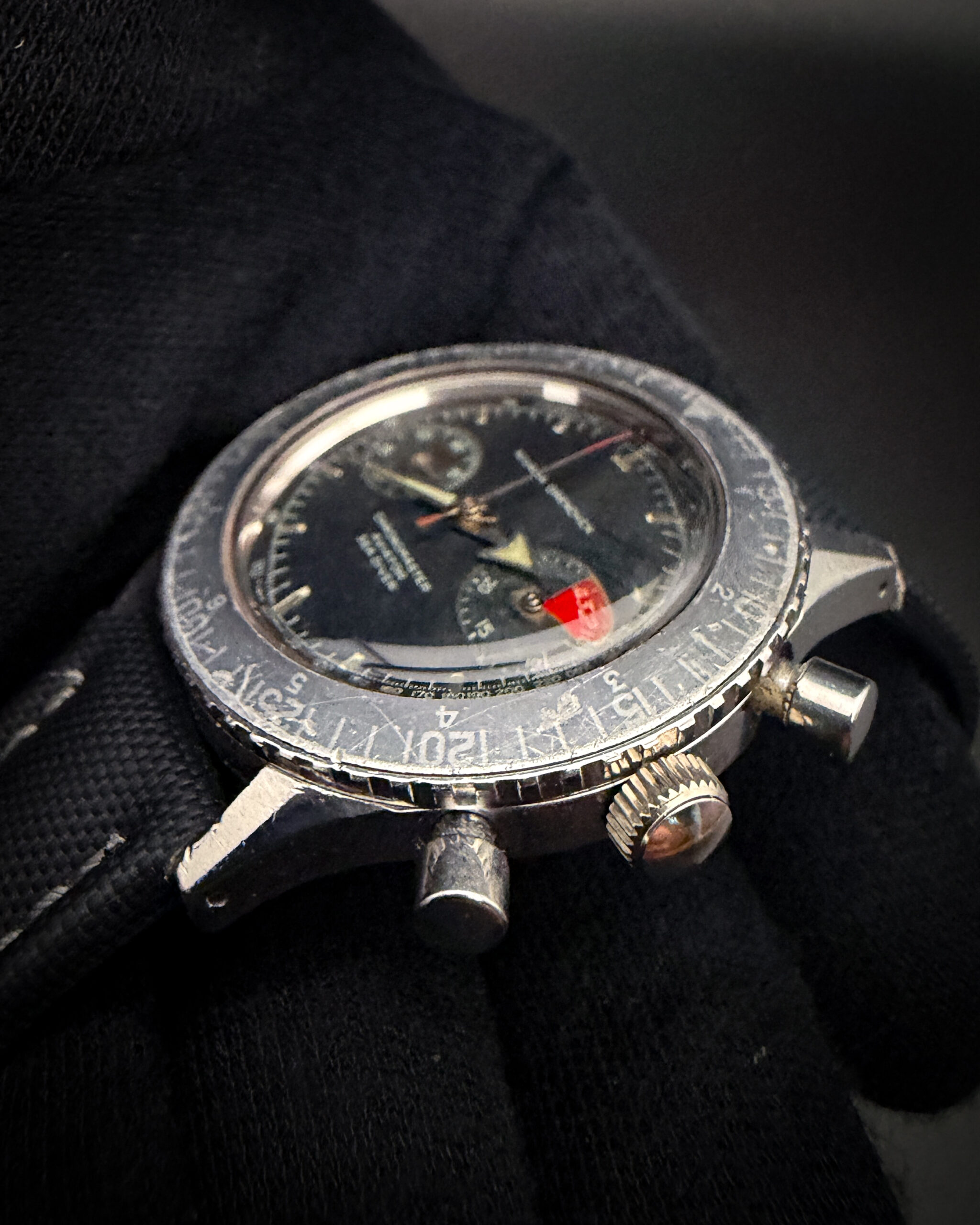 Nivada Grenchen Chronomaster Aviator Sea Diver 1832M 8222 - Image 9