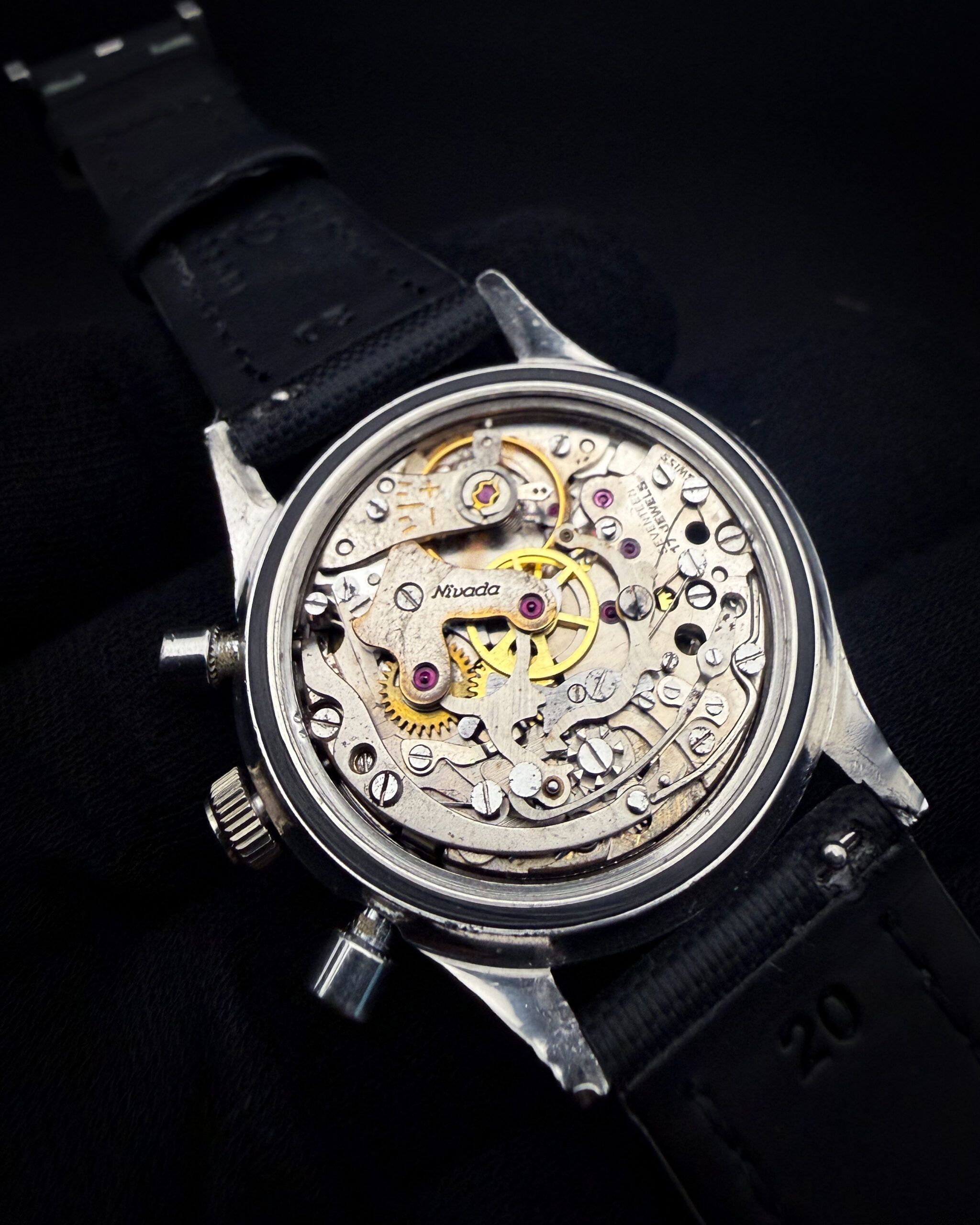 Nivada Grenchen Chronomaster Aviator Sea Diver 1832M 8222 - Image 10