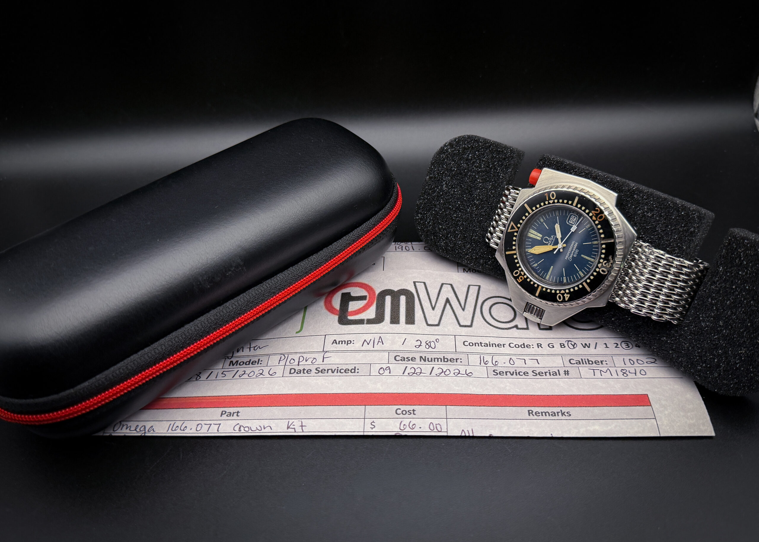 Omega Seamaster PloProf 166.077 - SERVICED - Image 2