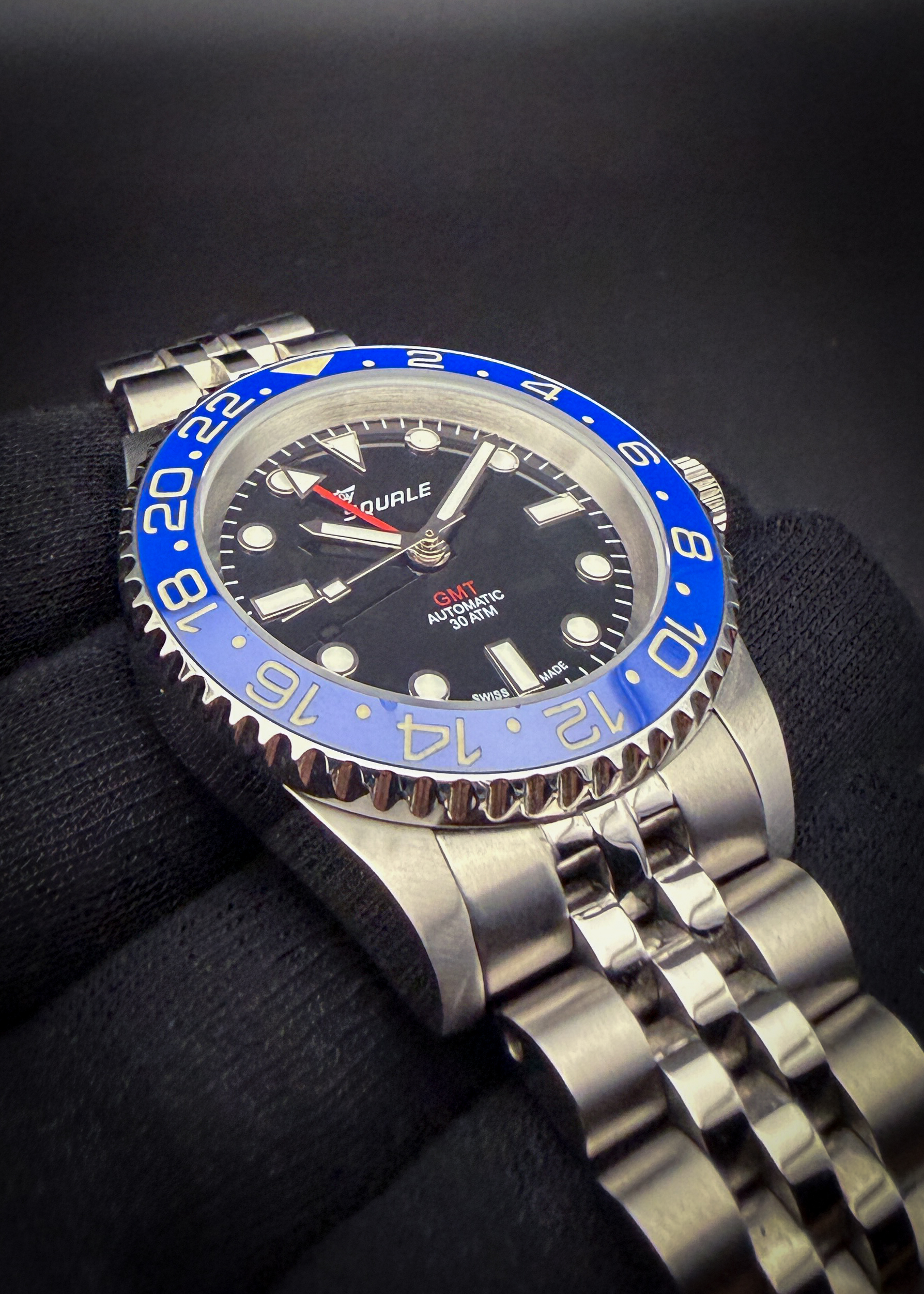 Squale GMT "Cookie Monster" 1545 GM-CER-BLU - Image 3
